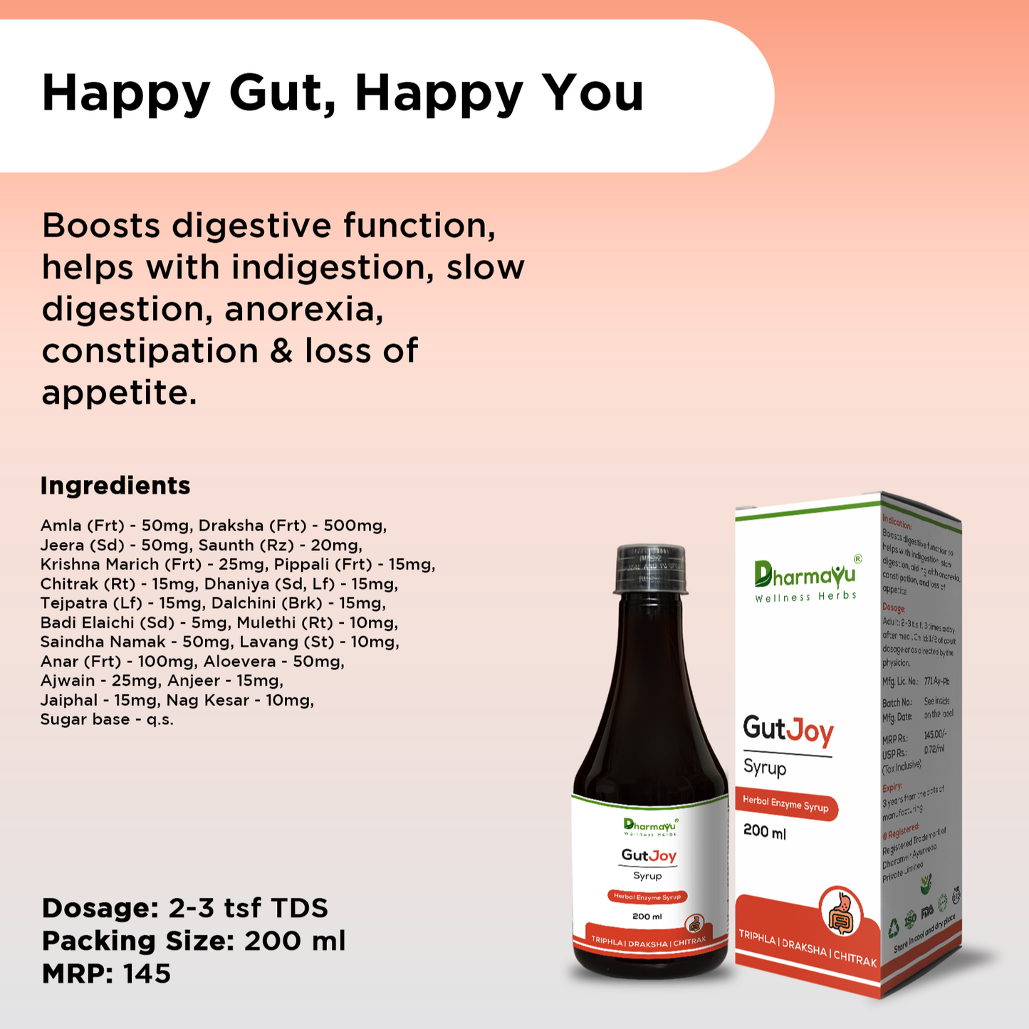 GutJoy Syrup