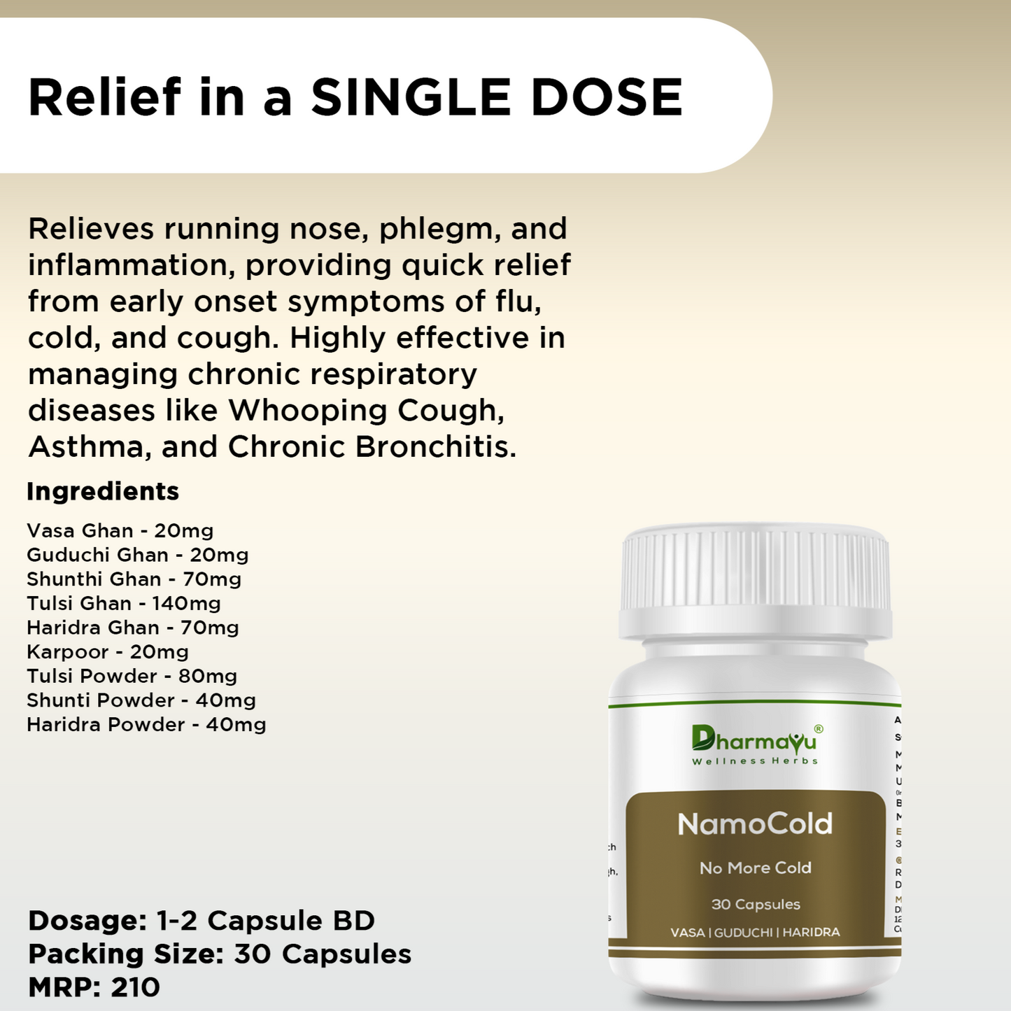 NamoCold Capsule
