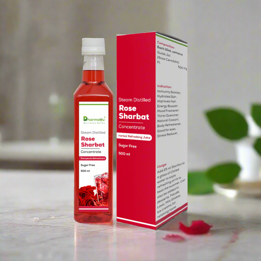 Premium Rose Sharbat Sugar Free