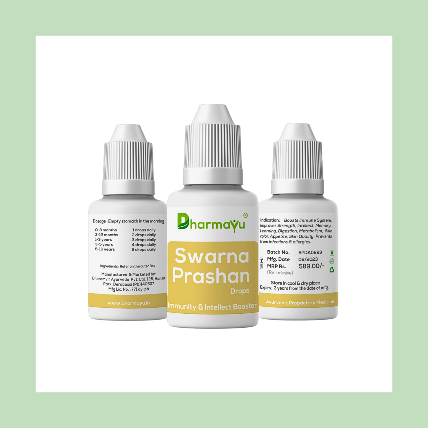 Swarna Prashan Drops